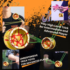 MagicYoyo V3 premium CNC aluminum body for durability.
