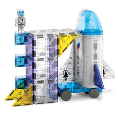 MAGNA-TILES Space Large Rectangle supports sturdy bases for expansive configurations.