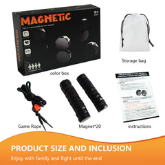 Magnet Game with String portable design fits in your palm for travel