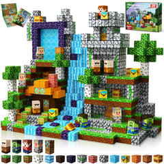 Magnetopia 200-piece magnetic blocks kit for creative building play.