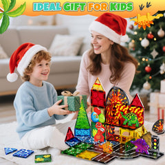 Magnetopia dinosaur tiles gift set ideal for birthdays