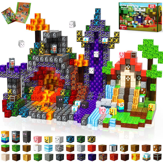 Magnetopia magnetic blocks portal: imaginative play and STEM exploration.