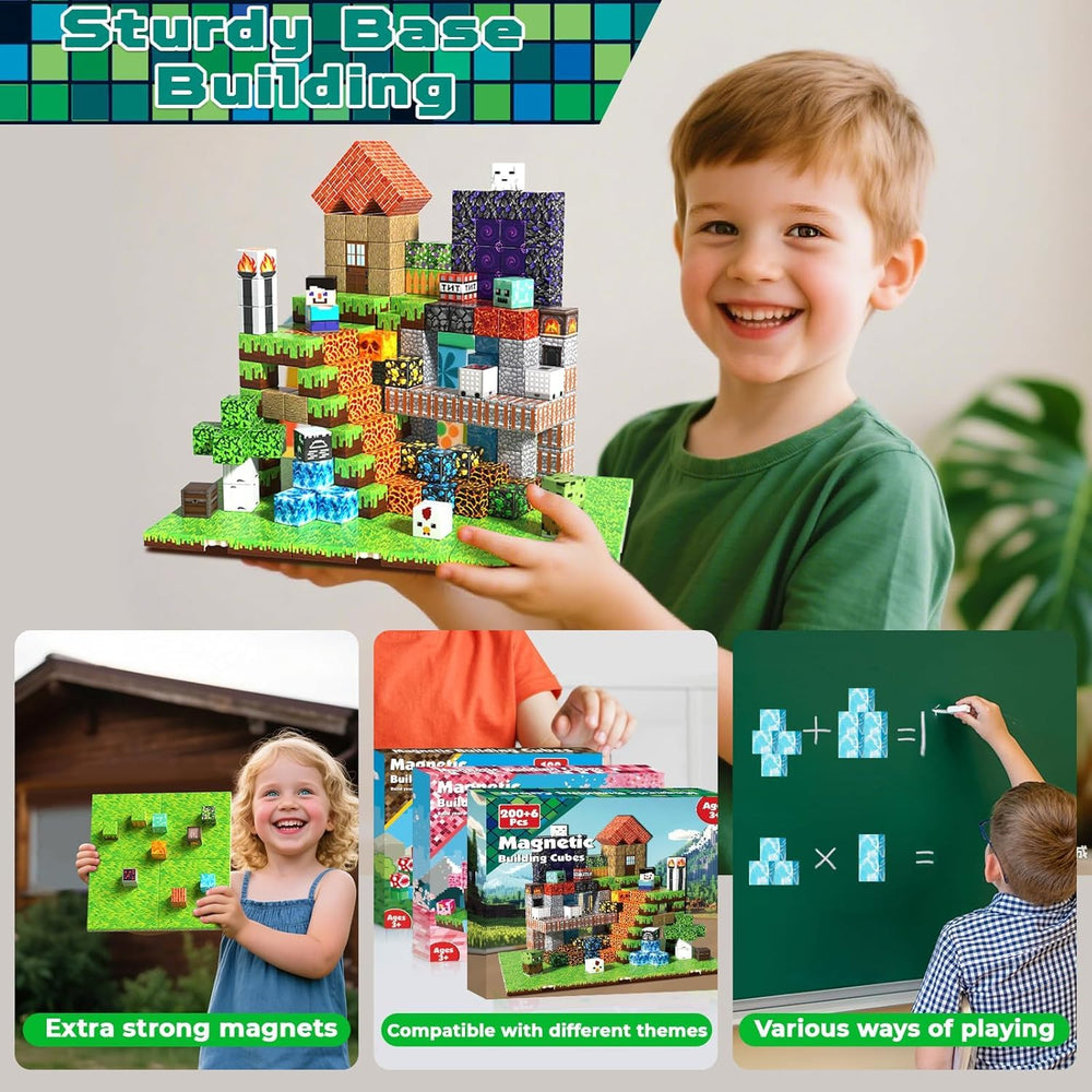 Magnetopia safe water-based paint and smooth edges ensure kid-friendly construction.