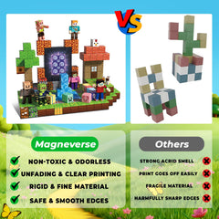 Magneverse family-friendly play strengthens bonding while kids build together.