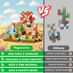 Magneverse magnetic building blocks spark spatial reasoning