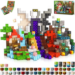 Magneverse Portal lava cubes for imaginative building and STEM exploration.