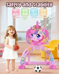 MAGTHIC Durable plastic with smooth edges for toddler safety.