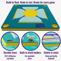 Mahjong Aura water-friendly table for Scrabble and other games