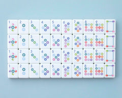 Winds tiles from Paradise set capture variety and authentic Mahjong gameplay.