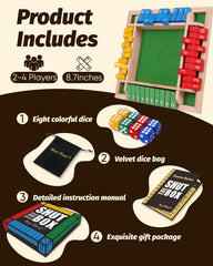 Maiji Planet Shut The Box party-ready setup sparks social interaction