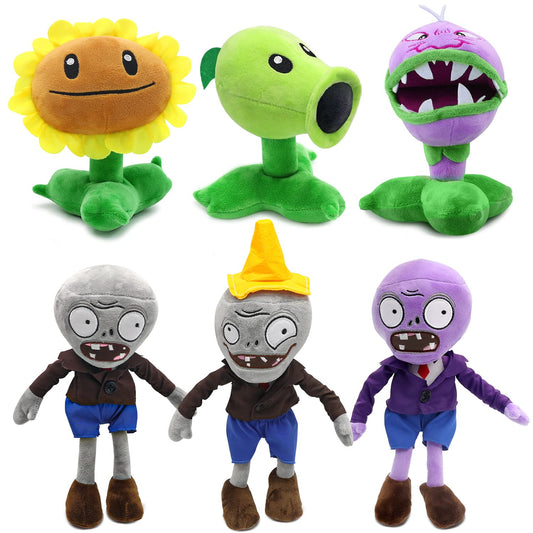 Maikerry PVZ plush 6pcs collection for a colorful display.