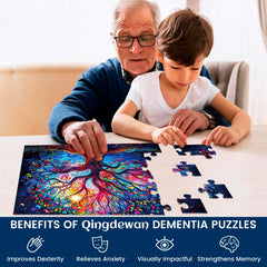 Maiqufa vivid imagery puzzle finished pieces close-up showing clear visuals and recognition cues.