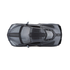 Maisto 1:18 Corvette Stingray Z51 grey interior with visible seats