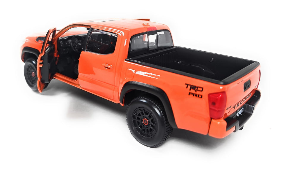 Maisto Tacoma TRD Pro side profile captures precise proportional accuracy