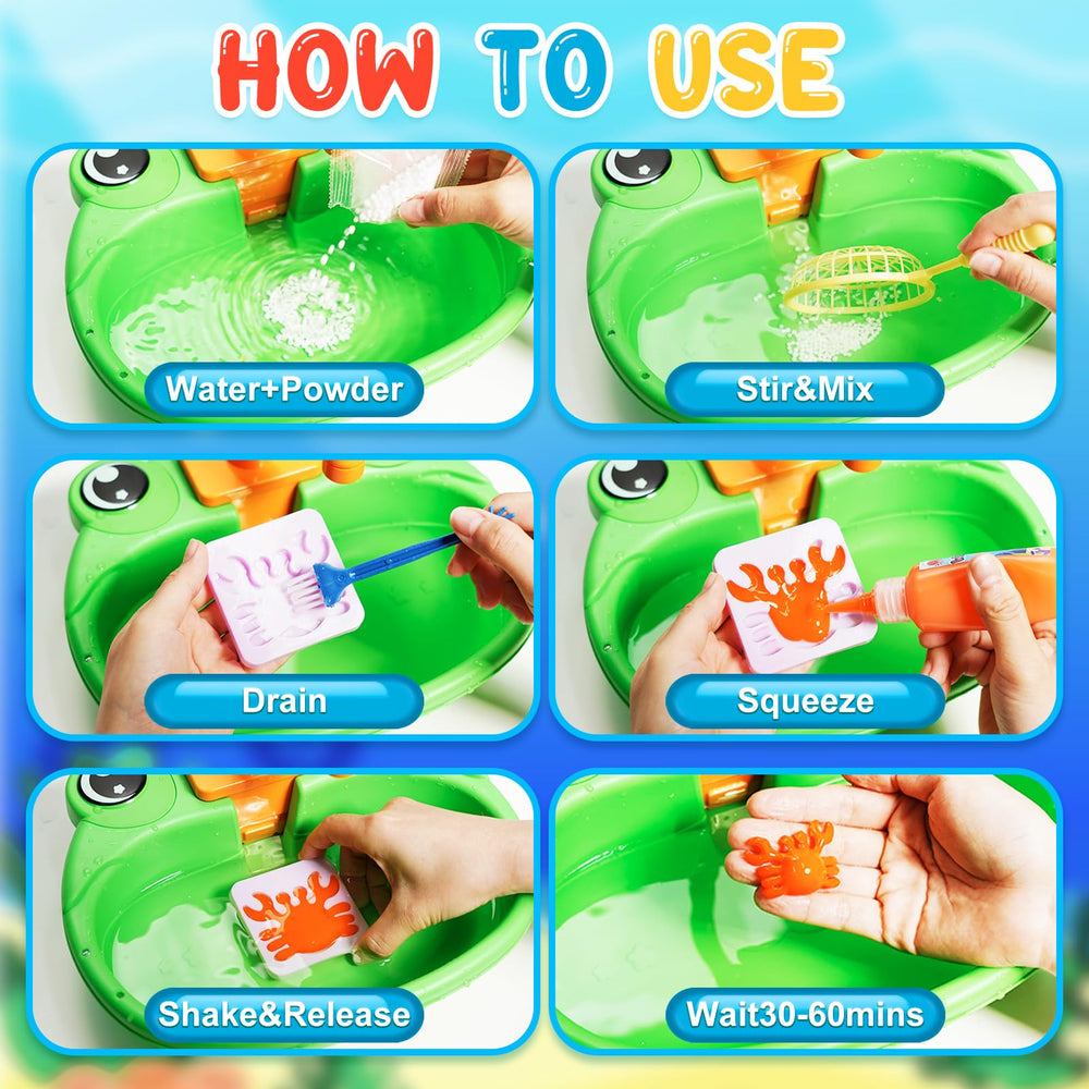 Maiwaput brush and measuring cup aid precise, tidy crafting