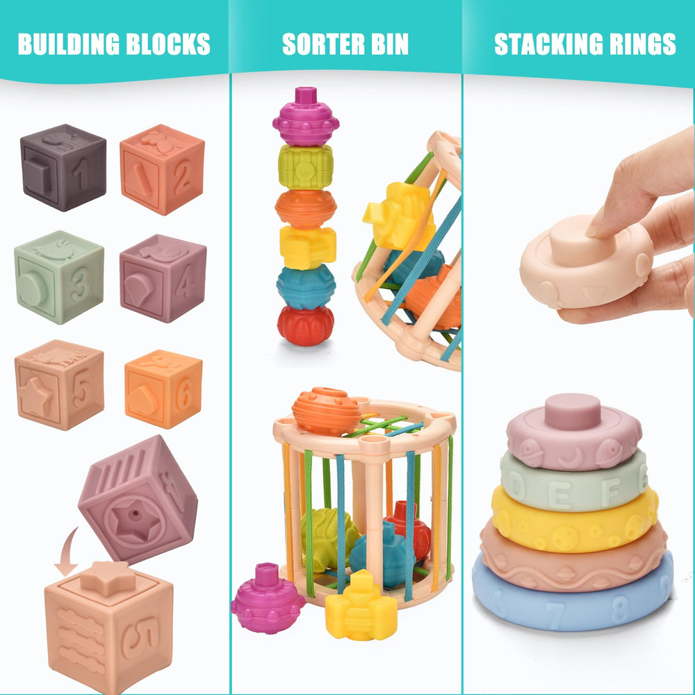 Majabike matching eggs for sorting activities and tactile learning.