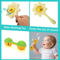 Majabike wooden sorting puzzle with 16 pieces builds motor skills.