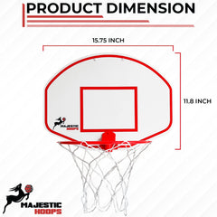 Majestic Hoops included air pump for fast inflation before play