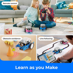 Makeblock mBot building manual guides quick assembly and confidence