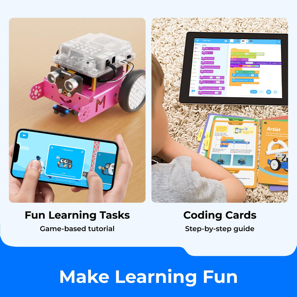 Makeblock mBot creative-robot: open-source design enables endless experiments.