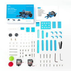 Makeblock mBot2 assembly guide for quick setup and experiments.