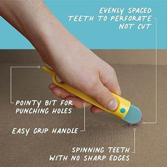 Small toolbox open for easy access to Makedo Discover pieces.