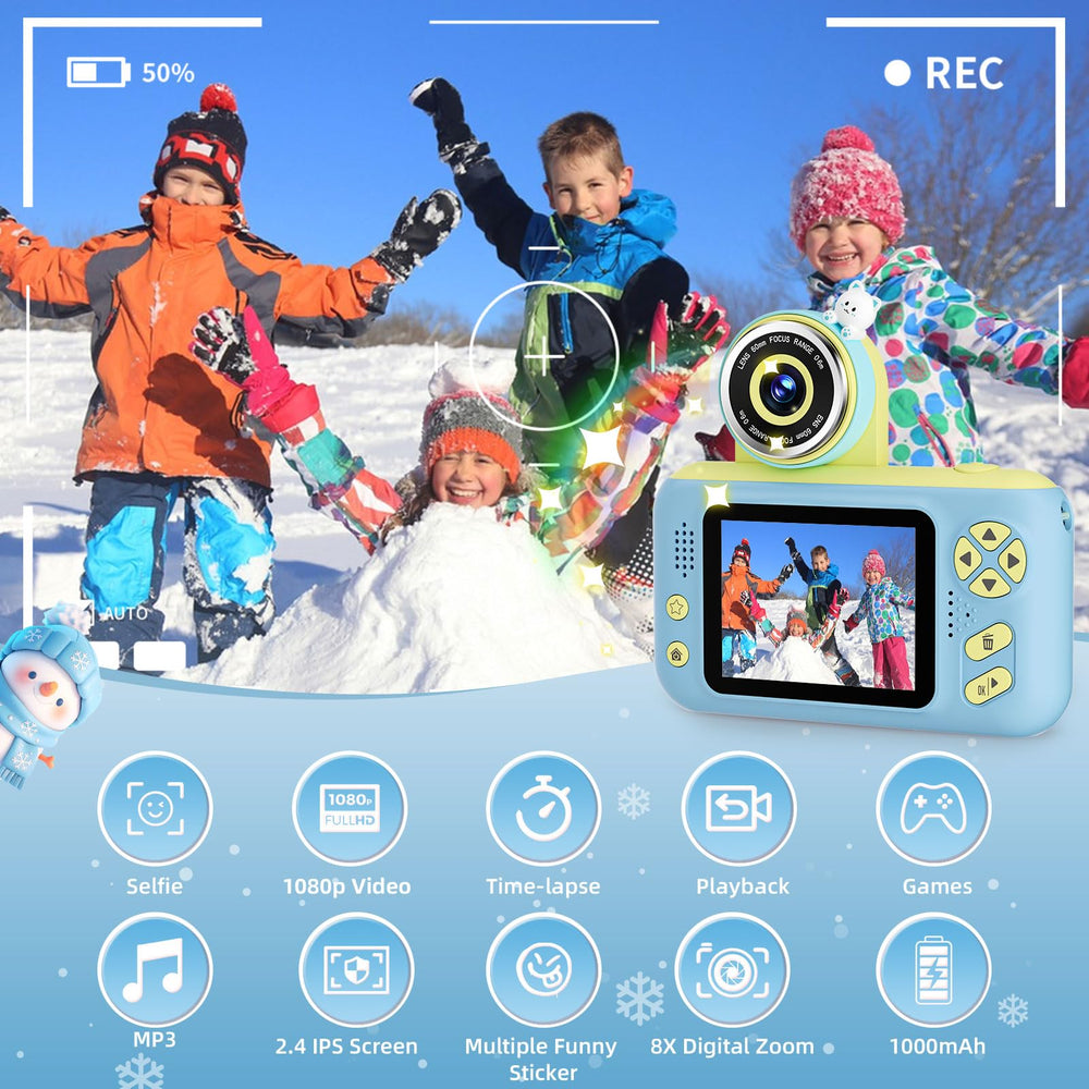 Makolle Kids Camera durable shockproof design for active kids