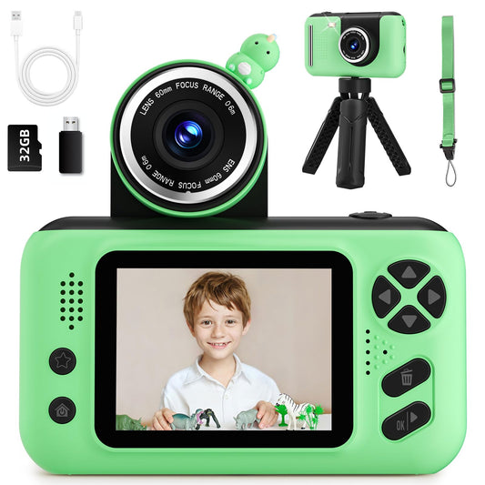 Makolle Kids Camera with 180-degree flip lens captures playful scenes in vivid detail.