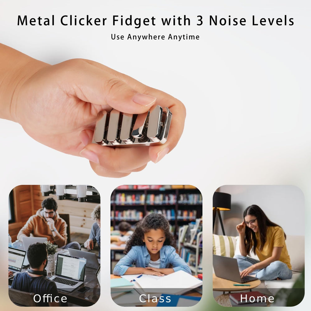 MAKWEN fidget slider magnetic pedals removable for custom configurations