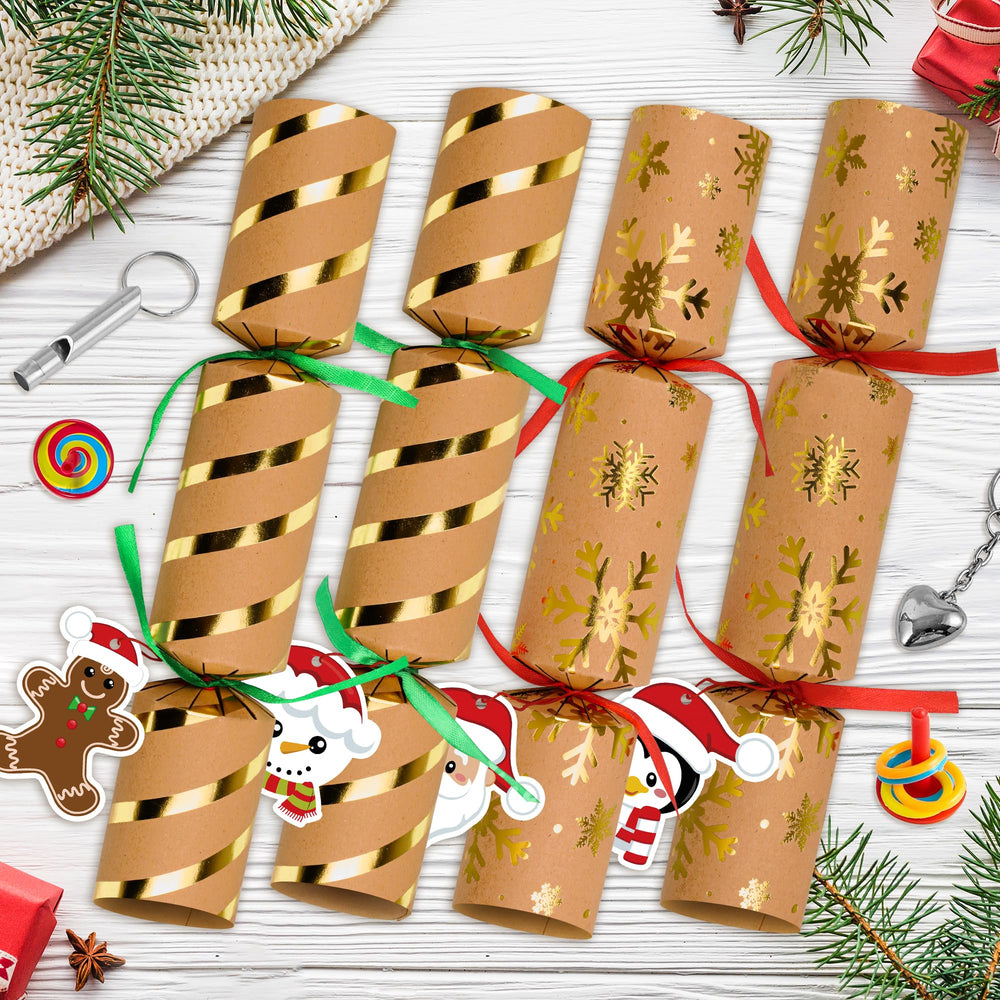 Malhaii 8-pack crackers for holiday parties and table decor