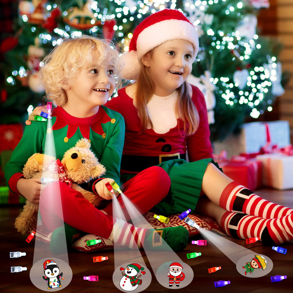 Malhaii snowman finger light glows for fun stocking stuffers
