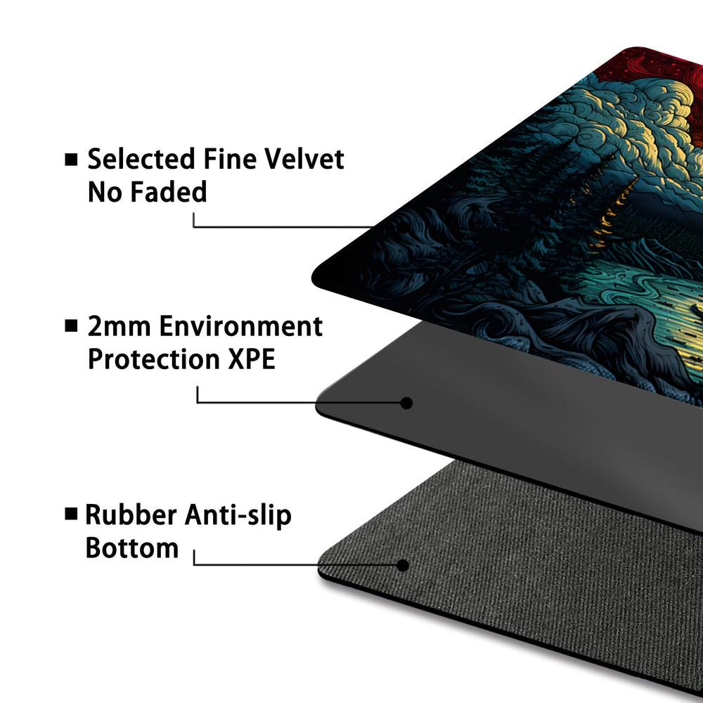 Malqiqi Playmat edge protection helps resist wear during sessions