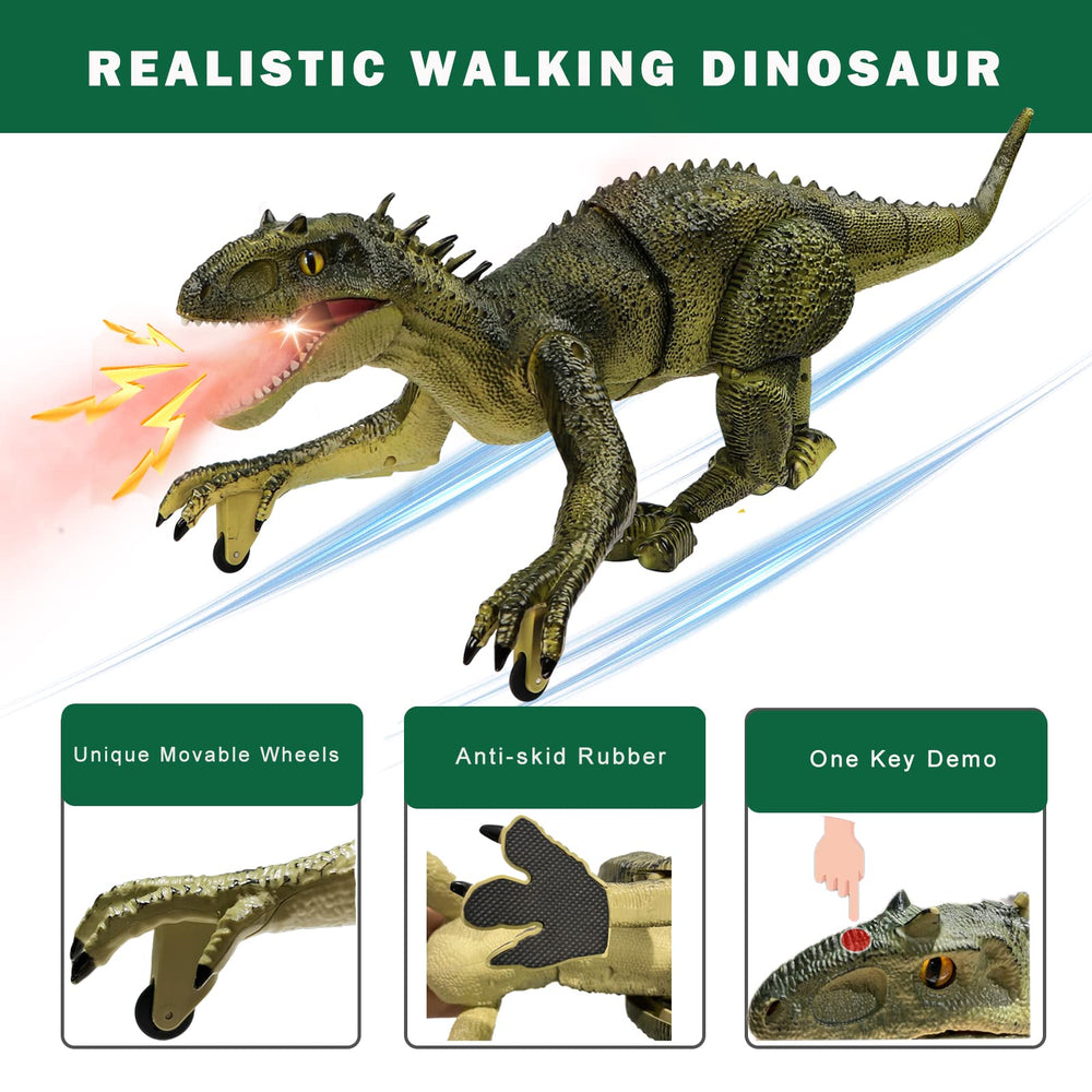 MAMABOO rechargeable RC dinosaur battery for longer play sessions.