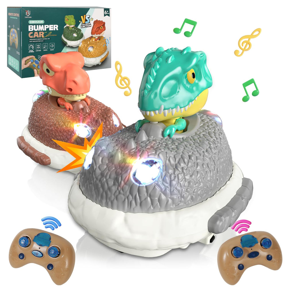 Mamikidlike dinosaur RC car front view for fast indoor fun