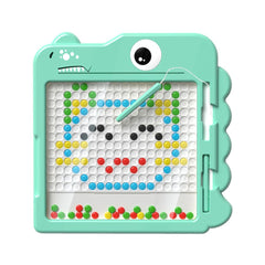 Mandarooker magnetic drawing board front view with vivid colors for imaginative doodling