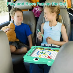 Travel-friendly Mandarooker toy fits in backpacks for on-the-go play