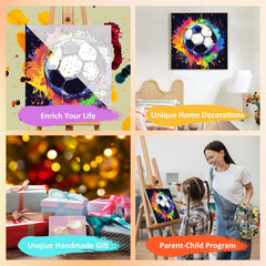 Mandun finished-effect card helps preview your final soccer artwork.