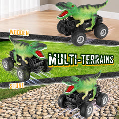 Manercey RC car green battery pack enables longer playtime.