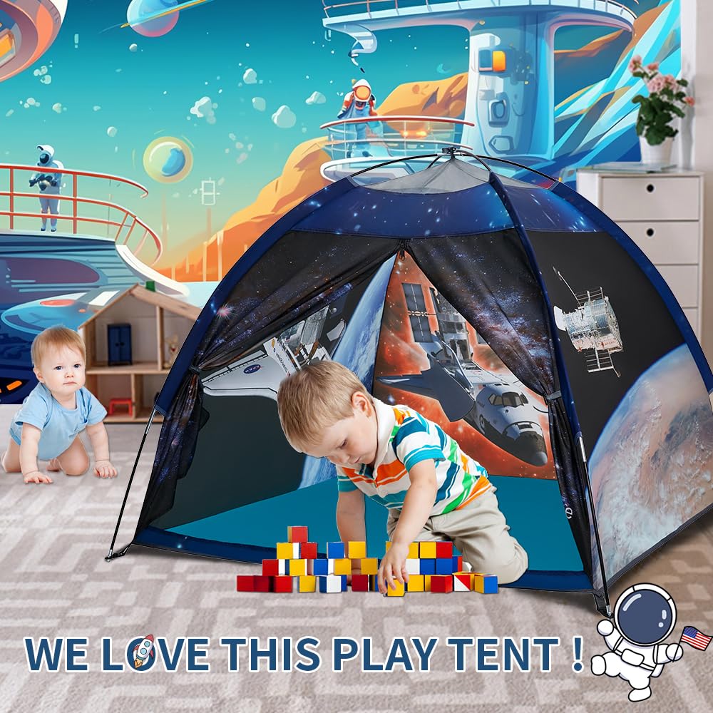 Mnagant Space Shuttle Atlantis dome tent durable fabric for lasting use