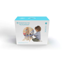 Manhattan Toy Deep Sea Adventure: vibrant graphics capture attention in seated or kneeling sessions.