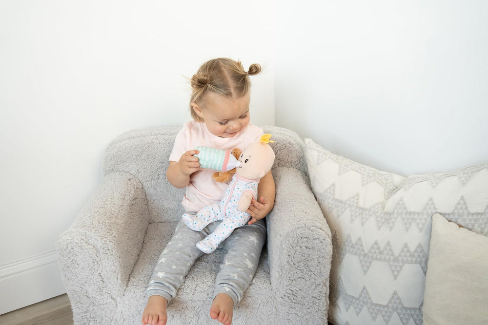 Manhattan Toy Wee Baby Stella 12-inch doll for nurturing role-play.