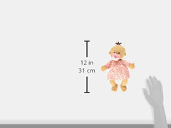 Manhattan Toy Wee Baby Stella beige 12-inch doll in care-play setup