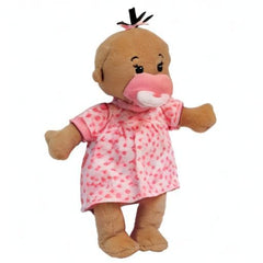 Manhattan Toy Wee Baby Stella beige 12-inch soft fabric doll ready for hugs