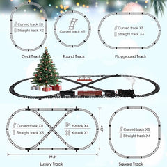 Mantfuty train set passenger carriages inviting group play and journeys.
