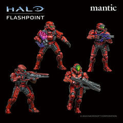 Mantic Halo Flashpoint detailed models close-up with battlefield presence