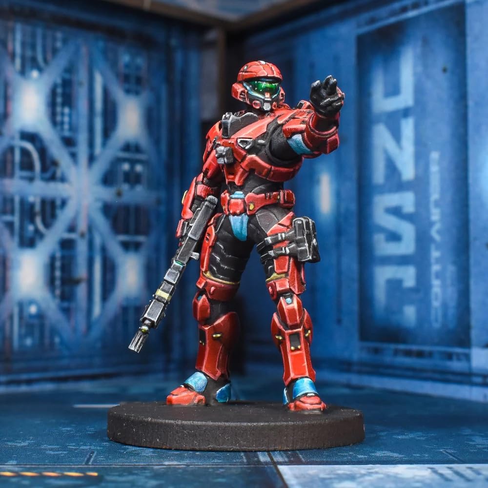 Setup-ready Halo: Flashpoint box content on a clean play surface.