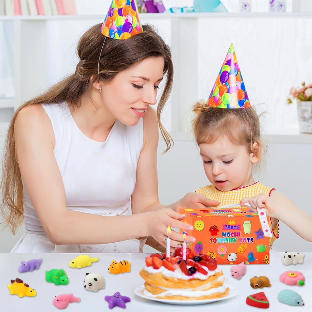 Mantyplay award-ready wrapped mochi squishies simplify gifting and party planning