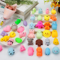 Mantyplay Kawaii Mochi Squish Toy closeup highlights soft texture for satisfying squeezing