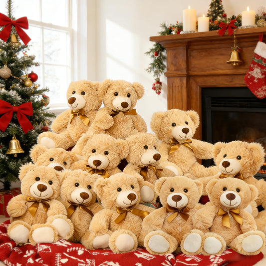 MaoGoLan 12-pack teddy bears ready for gifting and playtime.