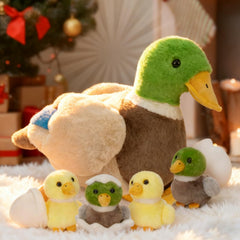 MaoGoLan colorful duckling plush toys for nurturing pretend play.